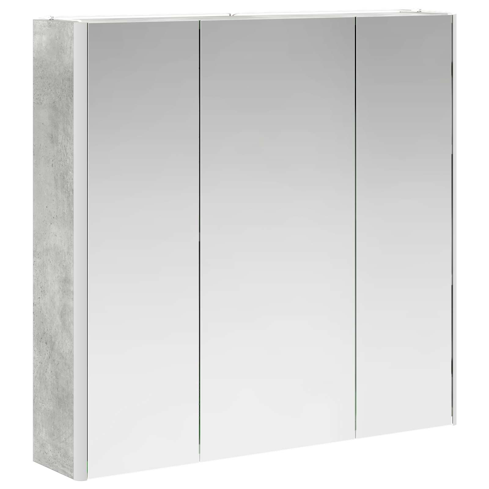 Vonios veidrodžio spinta Betono pilka 73.5 x 15.5 x 70 cm