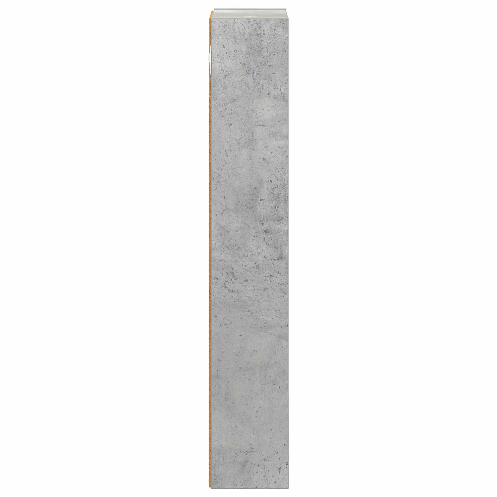 Vonios sieninė spintelė Betono Pilka 20 x 10 x 60,5 cm
