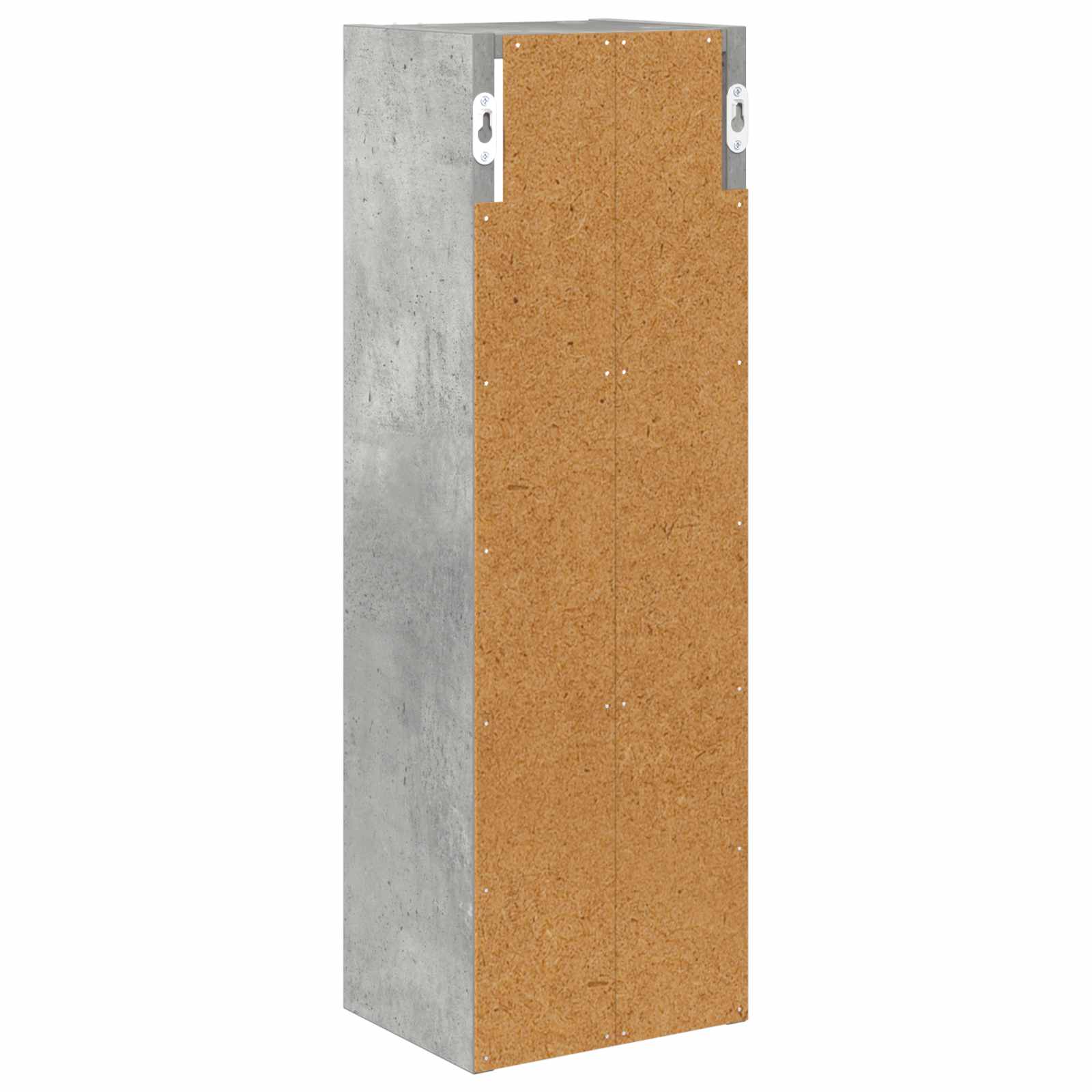 Vannas istabas sienas skapītis Betona pelēks 20 x 16 x 62,5 cm