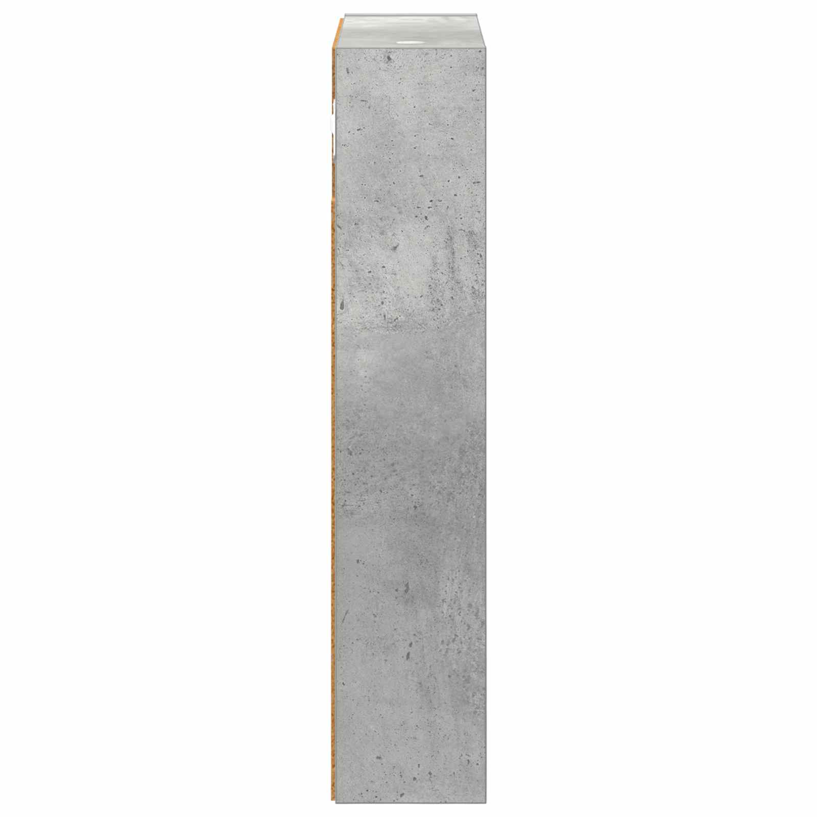 Vonios sieninė spintelė su lentyna Betono Pilka 30 x 10 x 50 cm