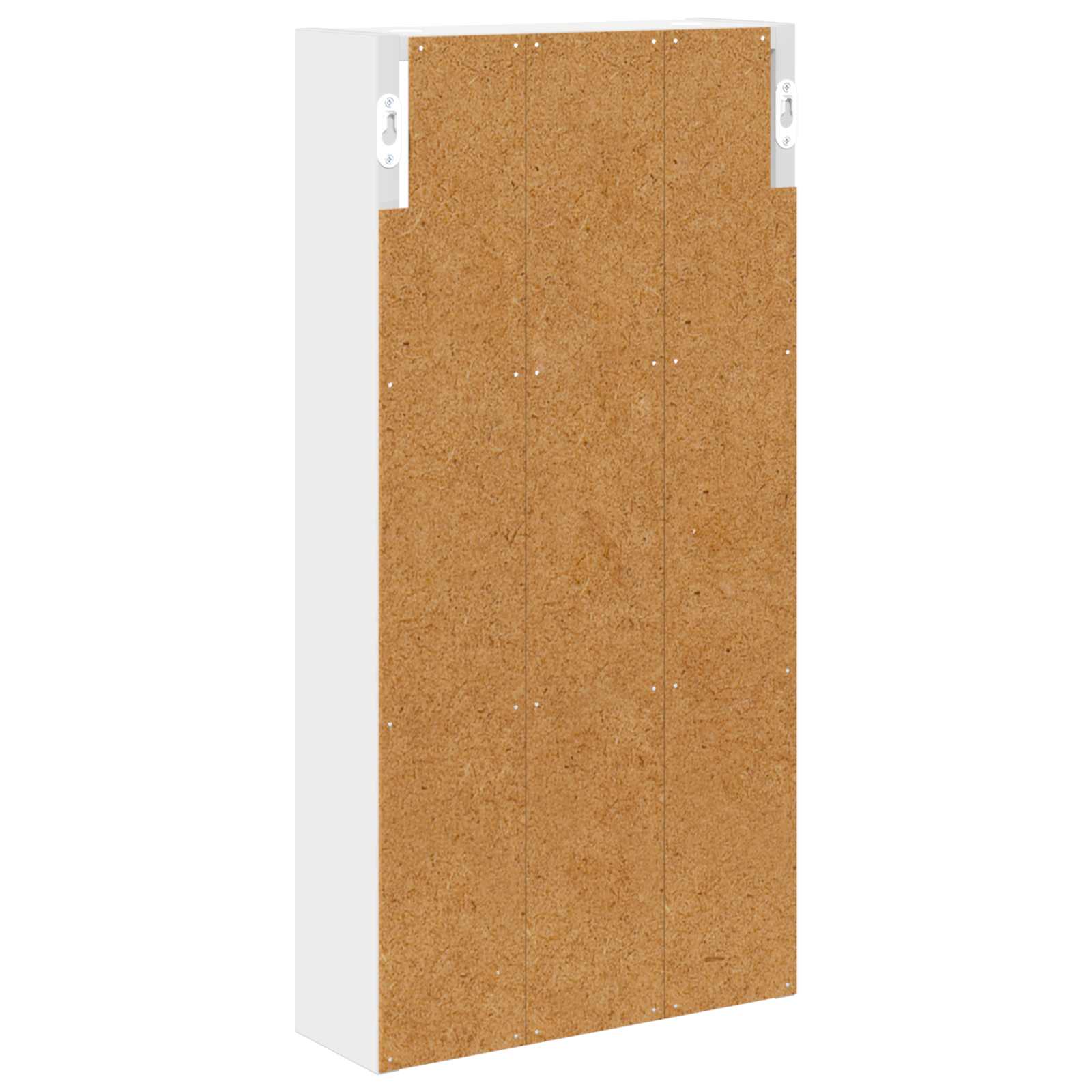 Vannas istabas sienas skapītis ar plauktu Balts 30 x 10 x 60,5 cm
