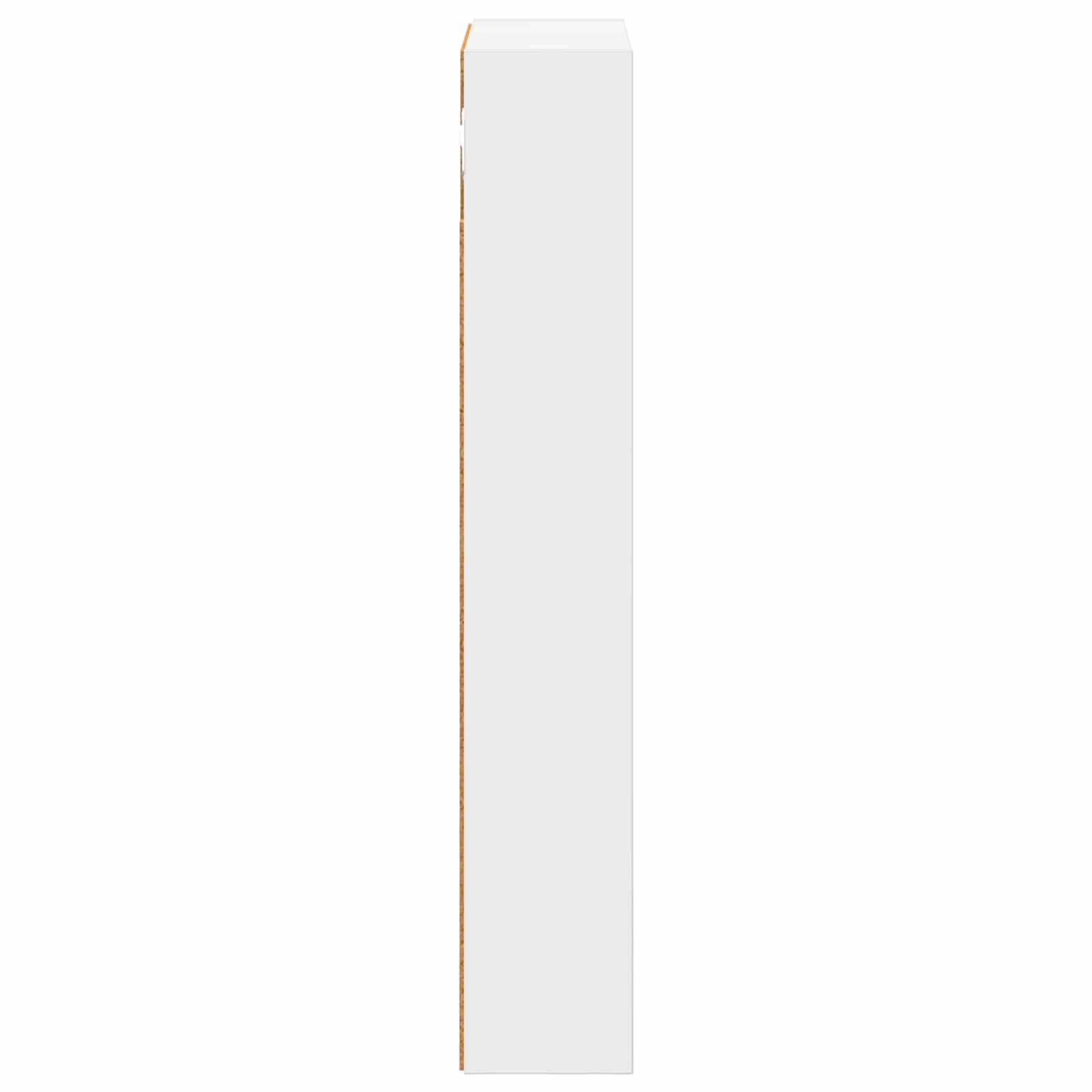 Vannas istabas sienas skapītis ar plauktu Balts 30 x 10 x 60,5 cm