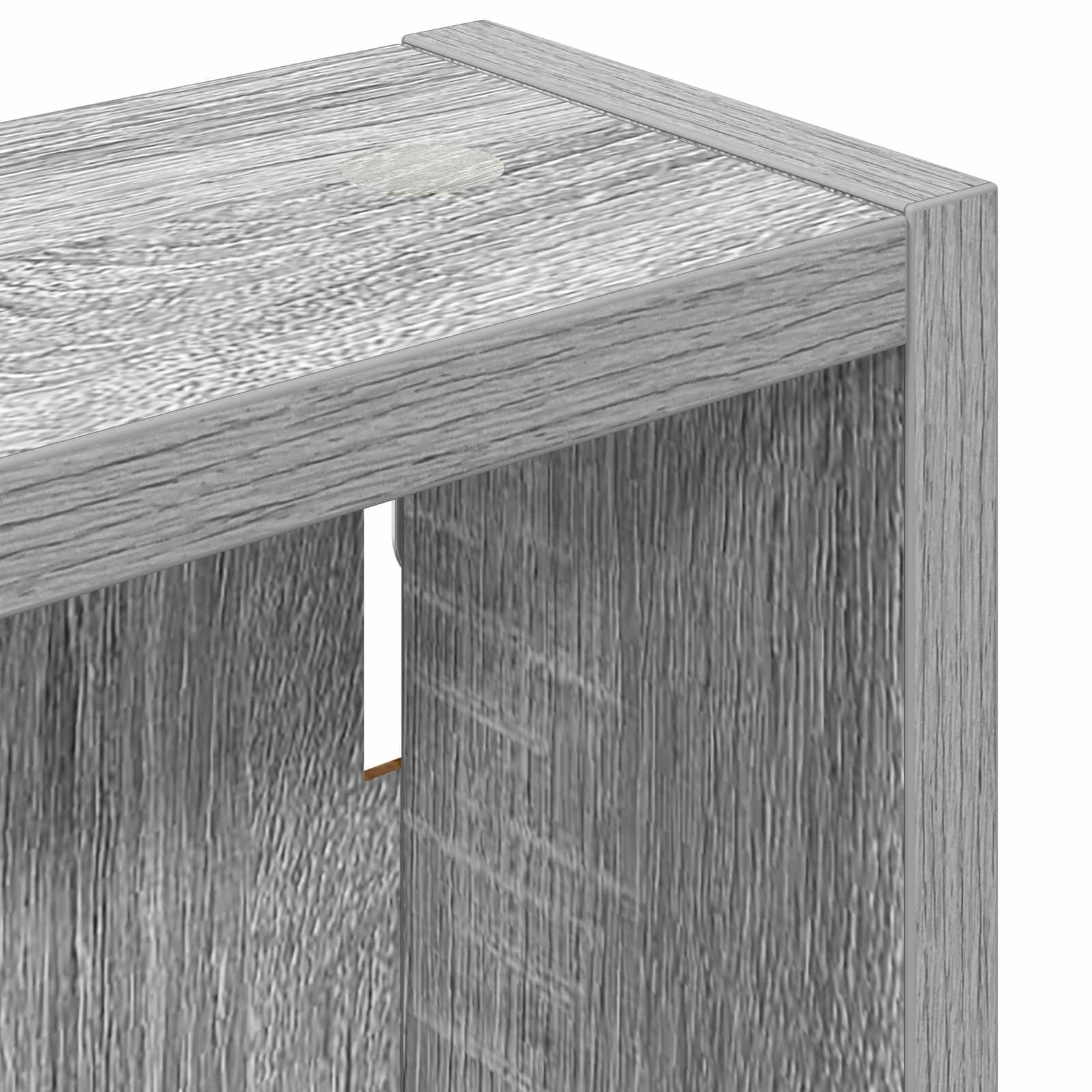 Vonios sieninė spintelė Pilka Sonoma 30 x 10 x 60,5 cm