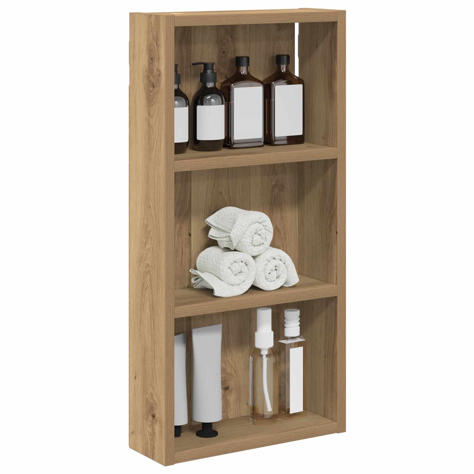 Vannas istabas sienas skapis Ozols 30 x 10 x 60,5 cm
