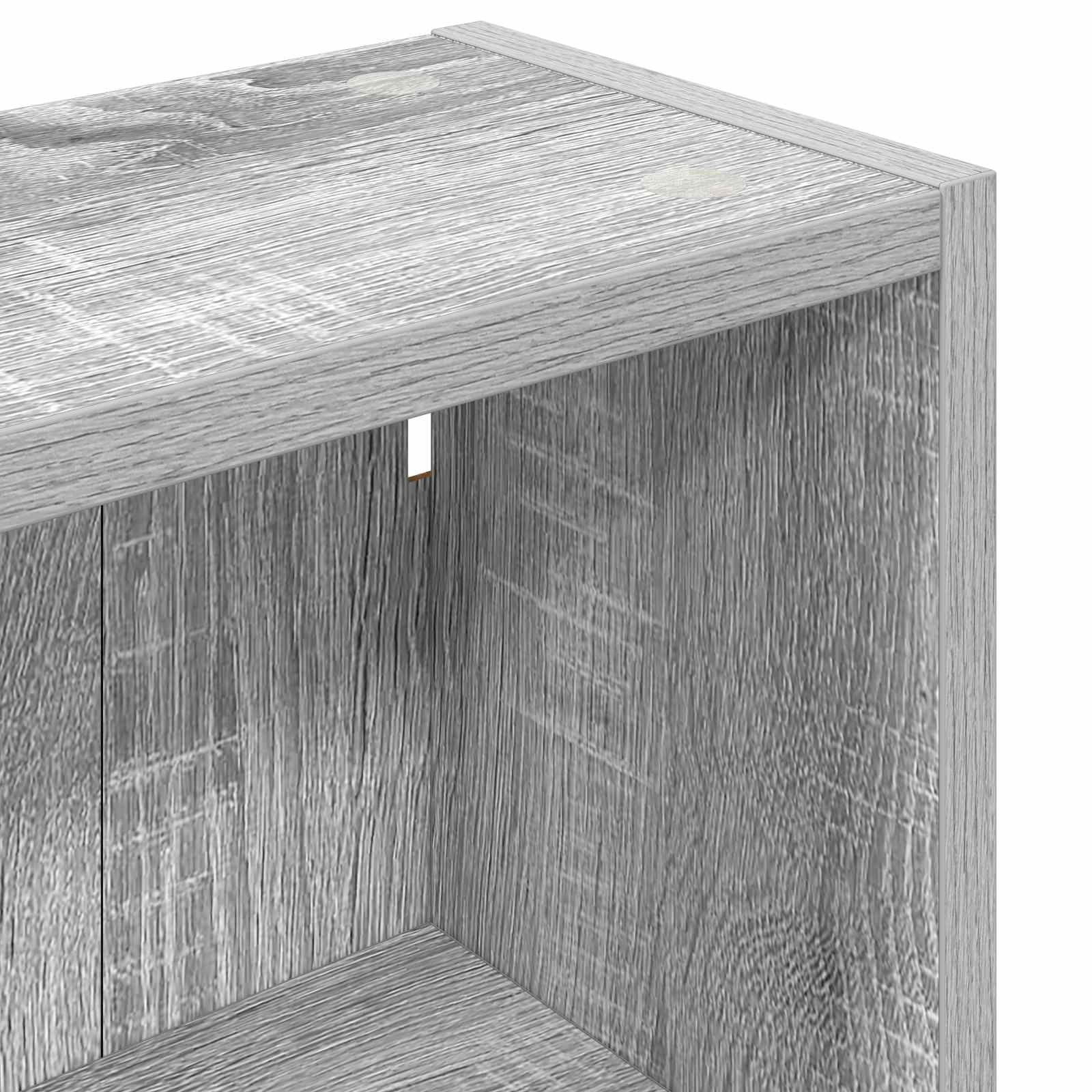 Vannas istabas sienas skapītis Pelēks ozons 30 x 16 x 62,5 cm