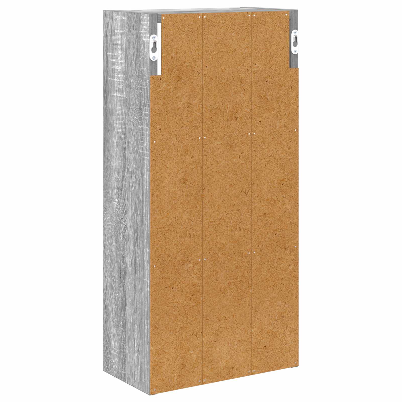 Vannas istabas sienas skapītis Pelēks ozons 30 x 16 x 62,5 cm