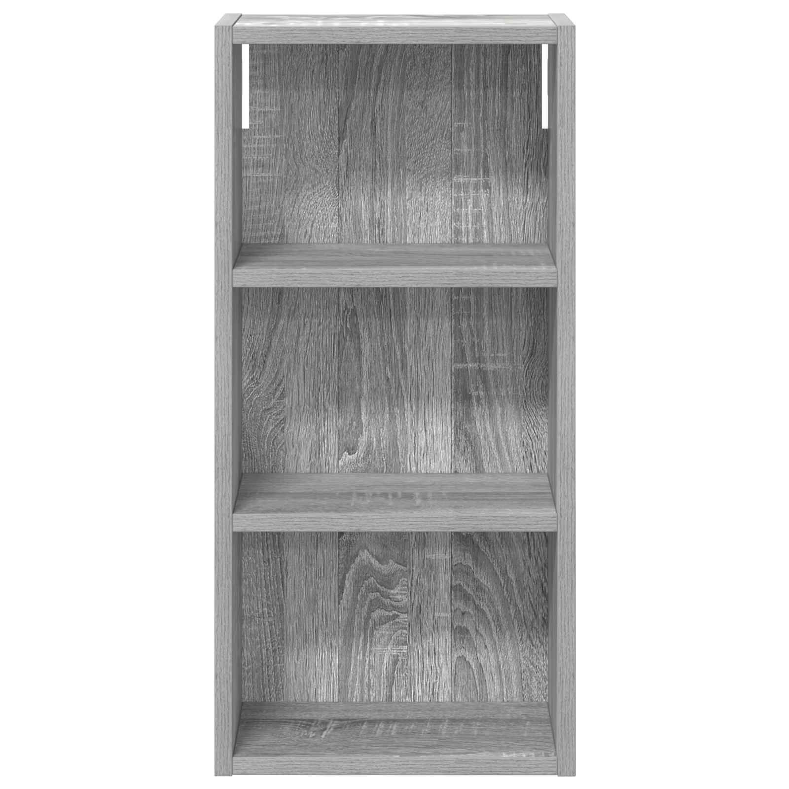 Vannas istabas sienas skapītis Pelēks ozons 30 x 16 x 62,5 cm