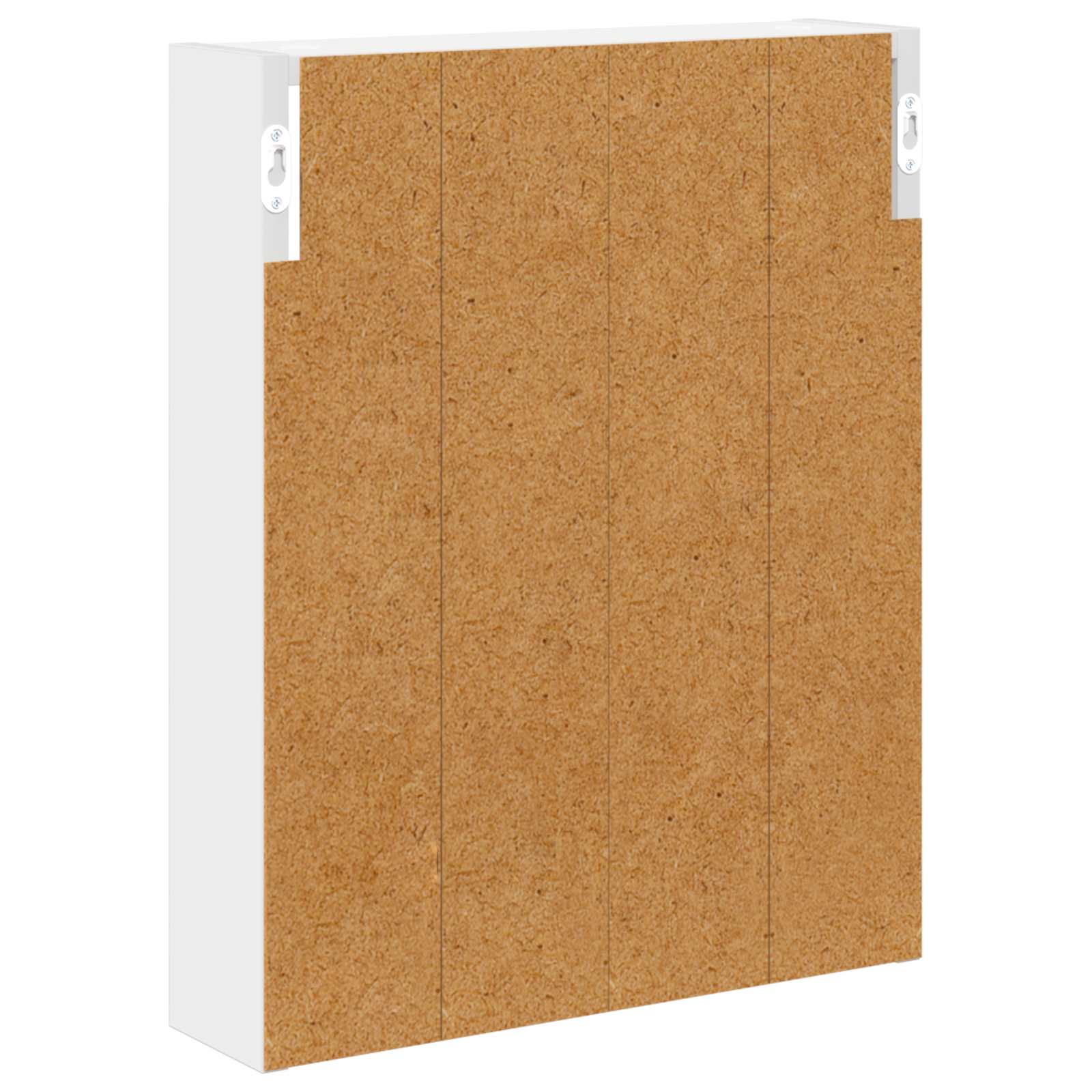 Vannas istabas sienas skapītis Balts 40 x 10 x 50 cm Inženierijas koks