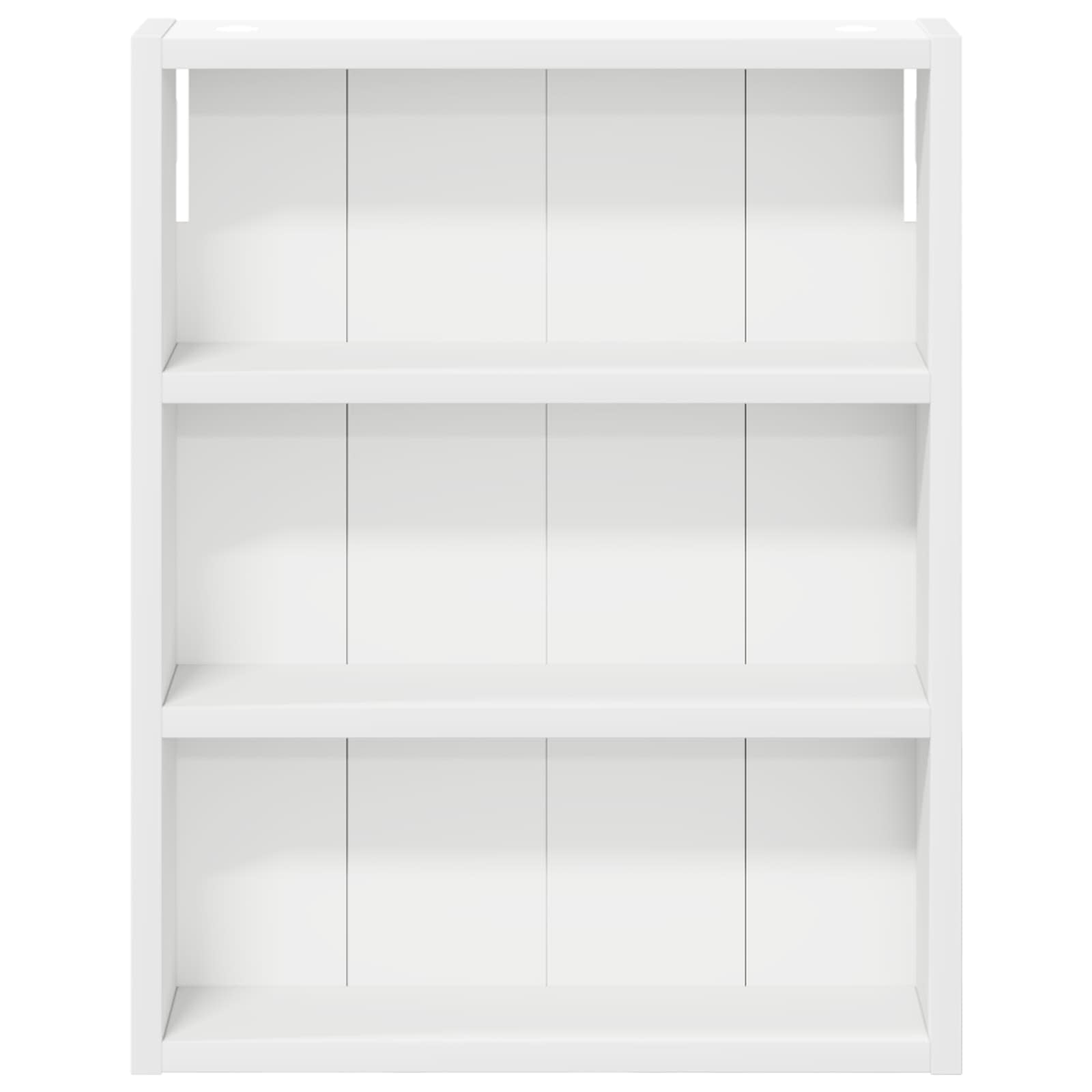 Vannas istabas sienas skapītis Balts 40 x 10 x 50 cm Inženierijas koks