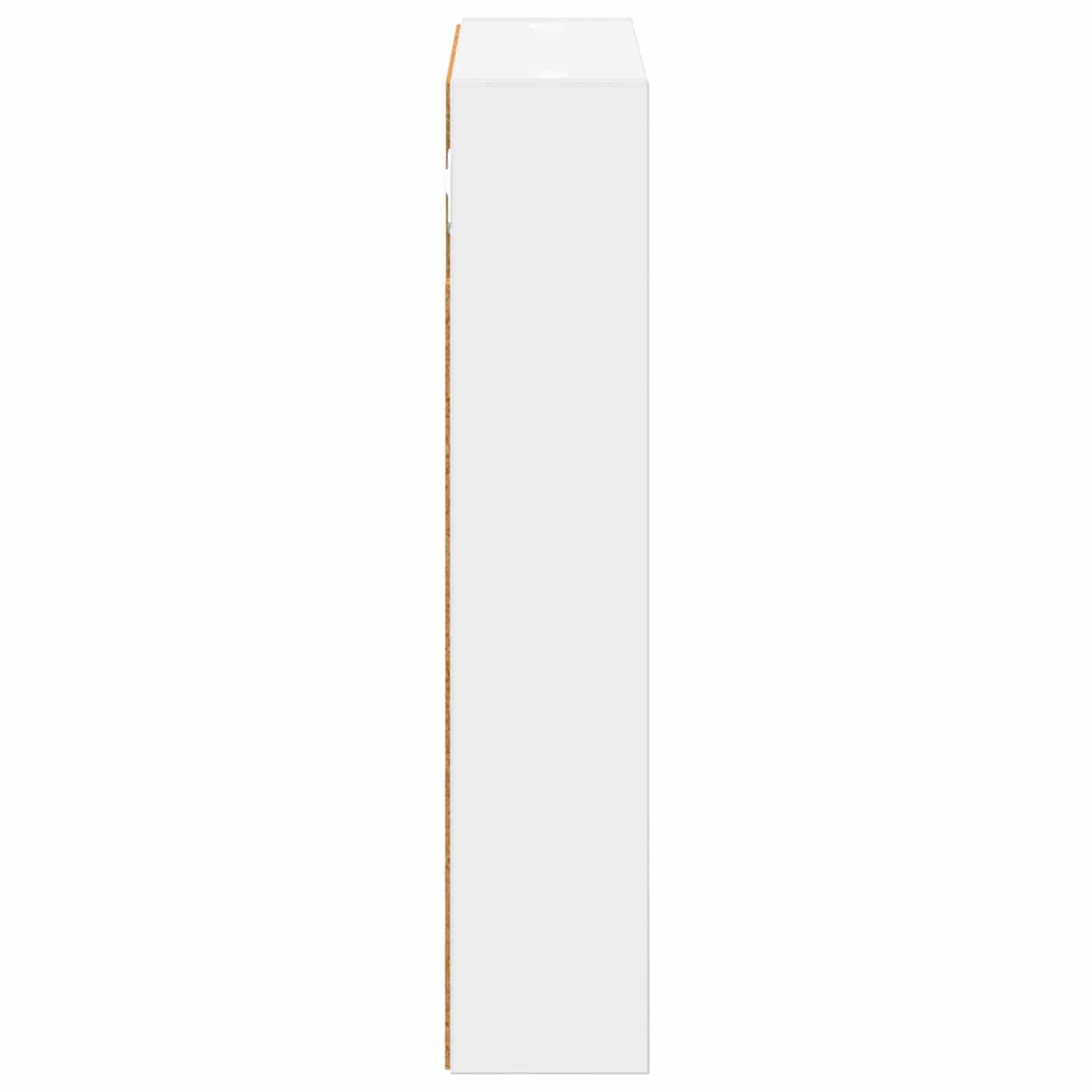 Vannas istabas sienas skapītis Balts 40 x 10 x 50 cm Inženierijas koks