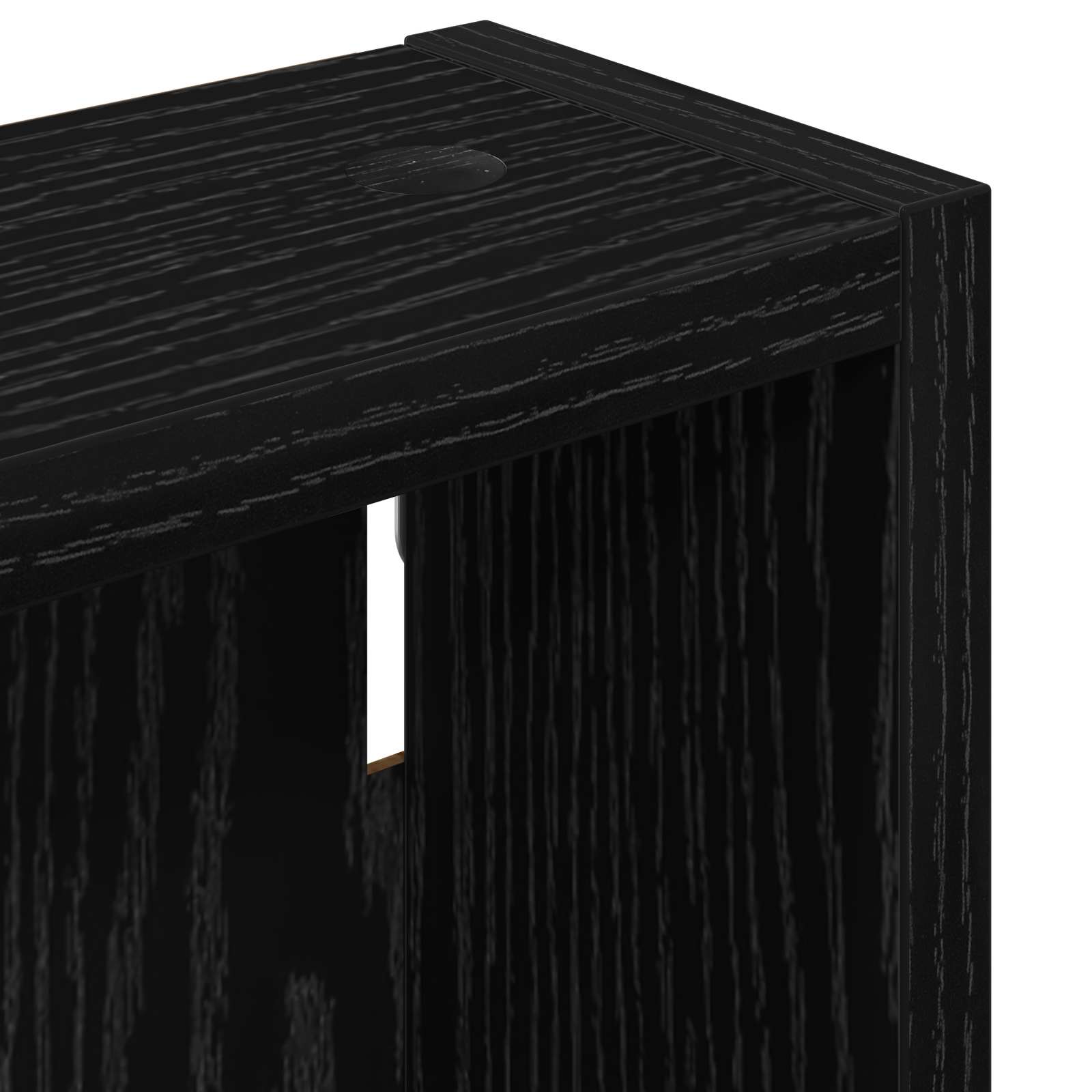 Vonios sieninė spintelė Juodas Ąžuolas 40 x 10 x 50 cm