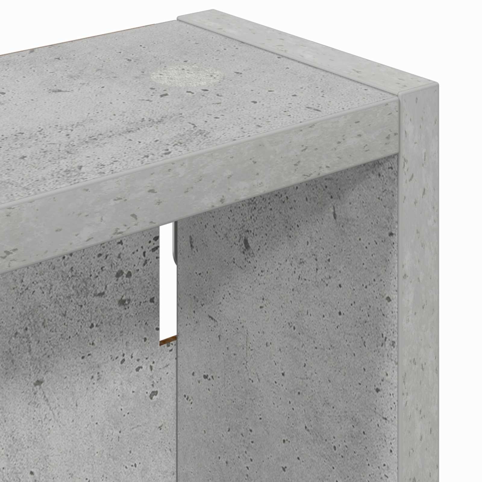 Vonios sieninė spintelė Betono Pilka 40 x 10 x 60,5 cm