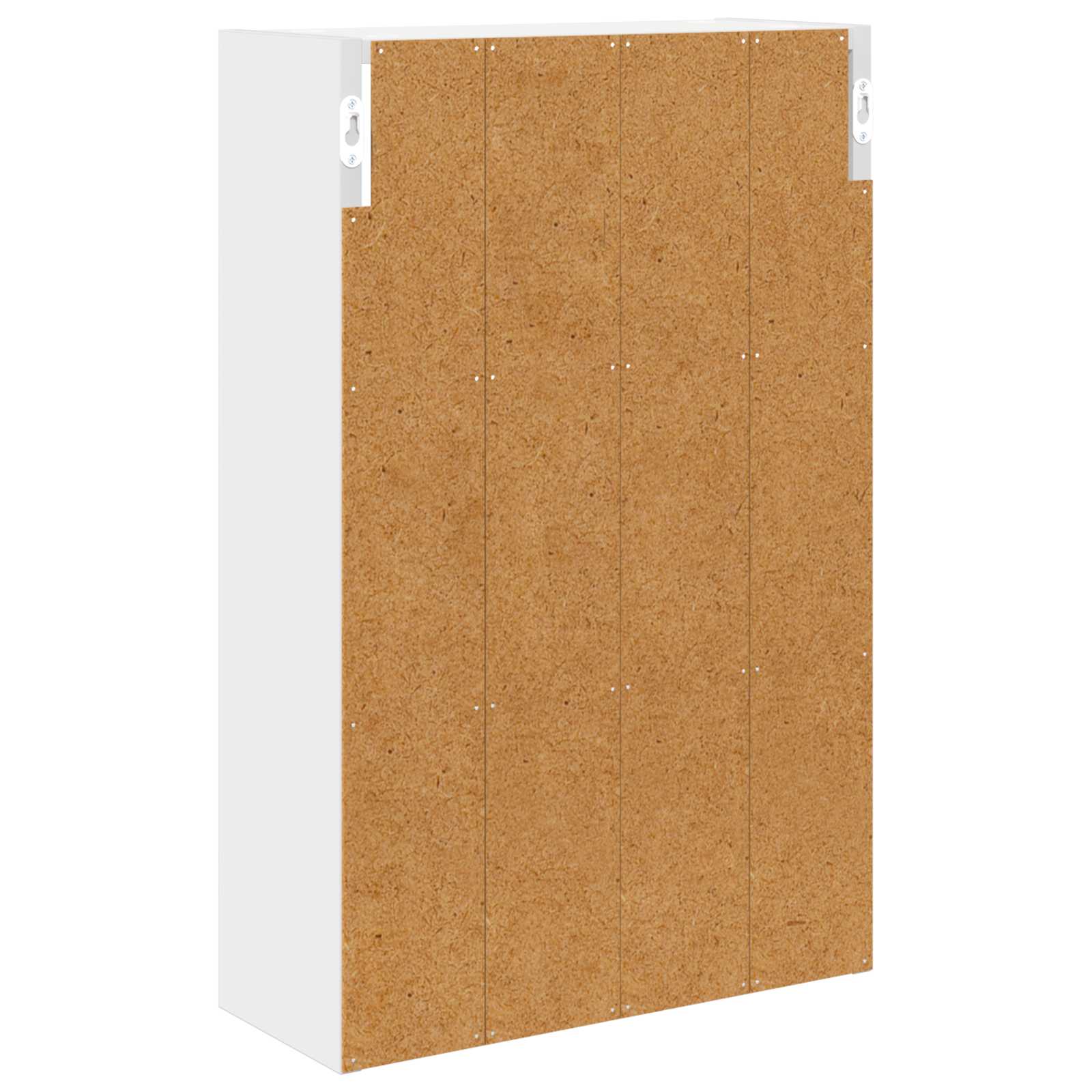 Vannas istabas sienas skapītis ar plauktu Balts 40 x 16 x 62,5 cm