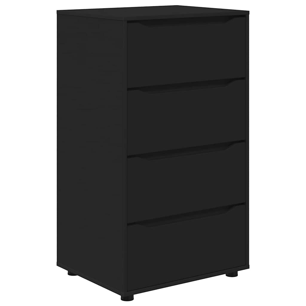 Saugojimo spintos Juoda 60 x 48 x 105 cm Apdirbta mediena