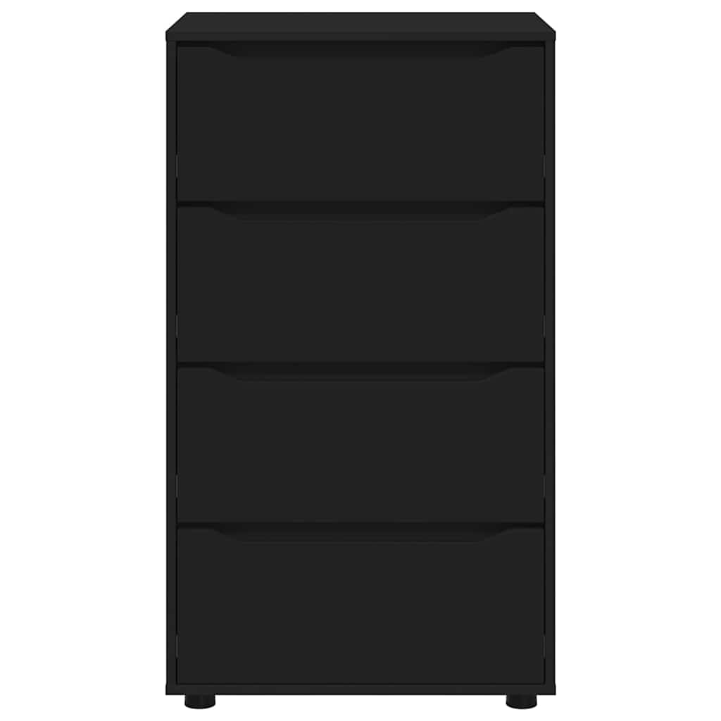 Saugojimo spintos Juoda 60 x 48 x 105 cm Apdirbta mediena