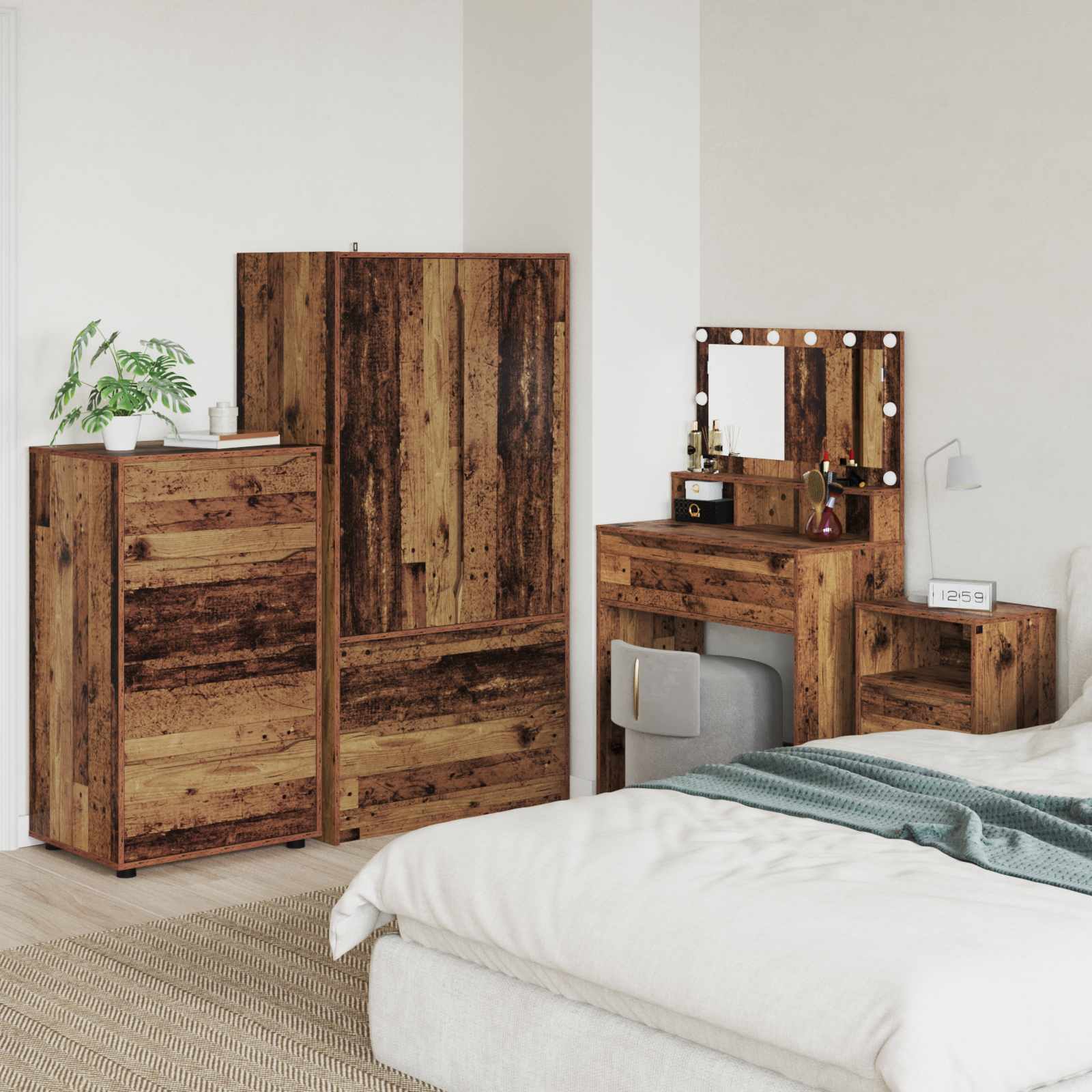 Saugojimo spintos Senovinis medis 60 x 48 x 105 cm