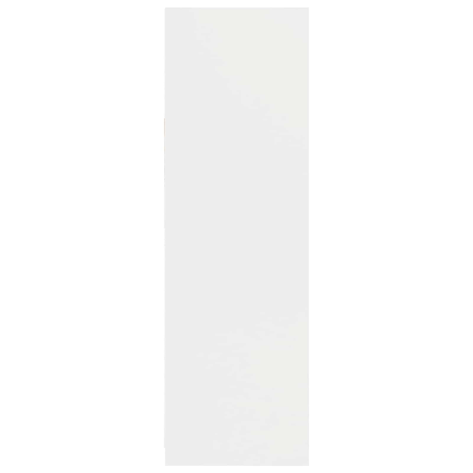 Vonios spintelė Balta 79,5 x 49 x 156 cm Apdirbta mediena