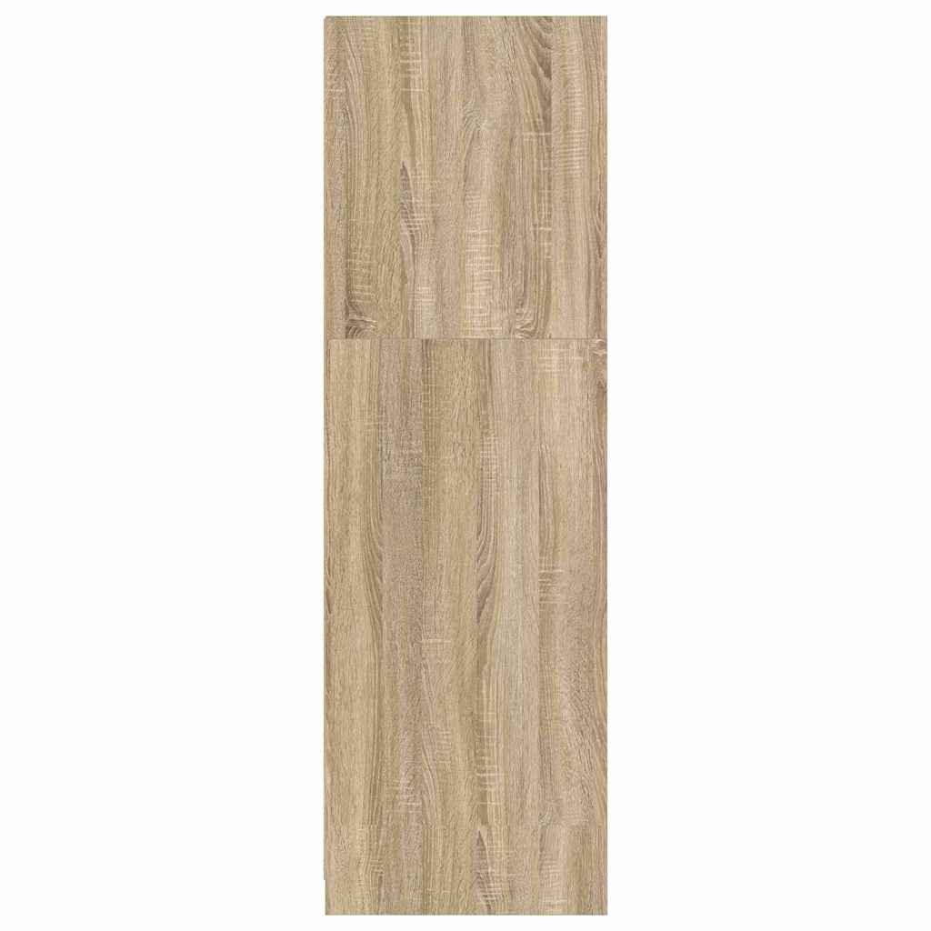 Bathroom Cabinet with Drawer Sonoma Oak 79.5 x 49 x 156 cm