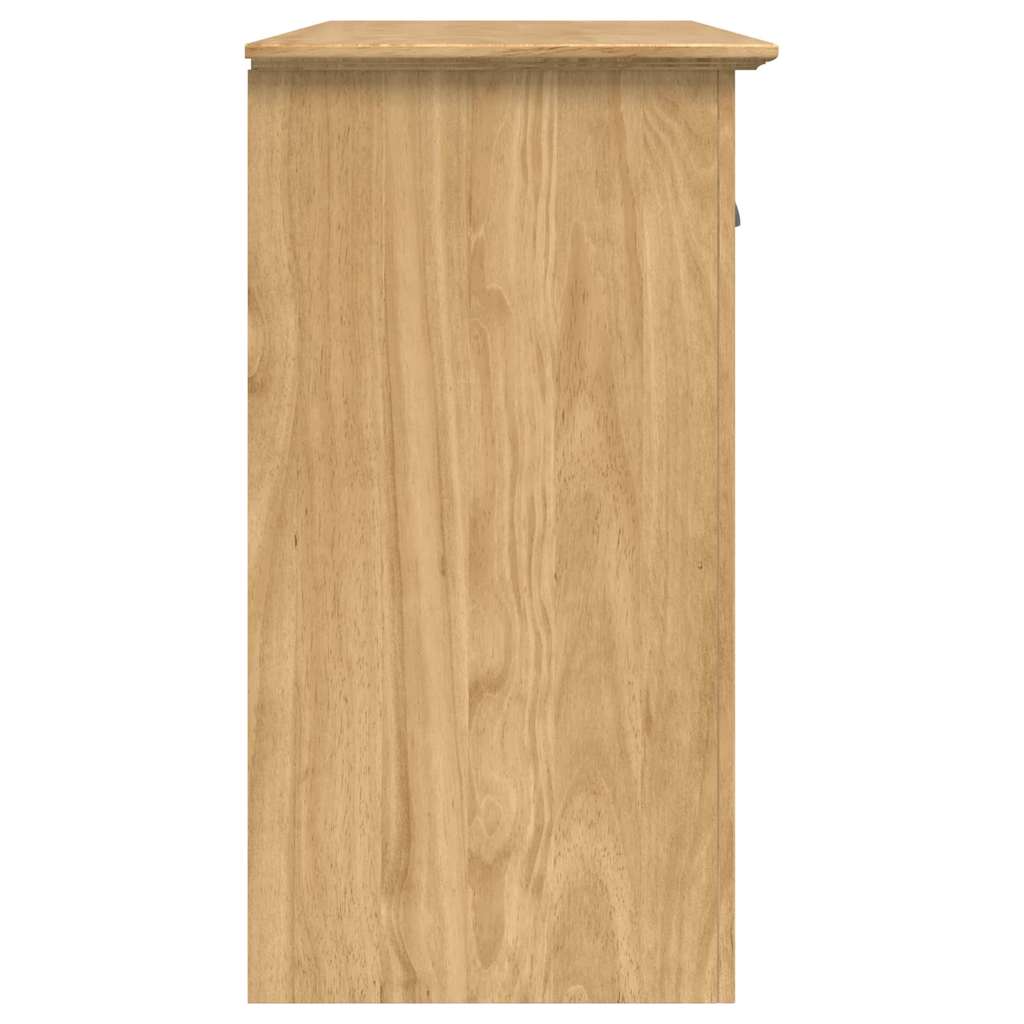 BODO Honey brown cabinet 115.5 x 44 x 80 cm Engineered wood