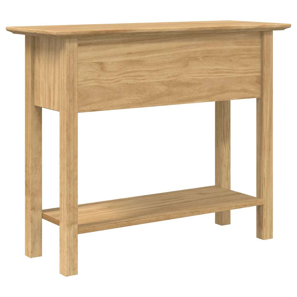 Konsoles galds ar atvilktni BODO Medus brūns 91 x 34.7 x 74 cm