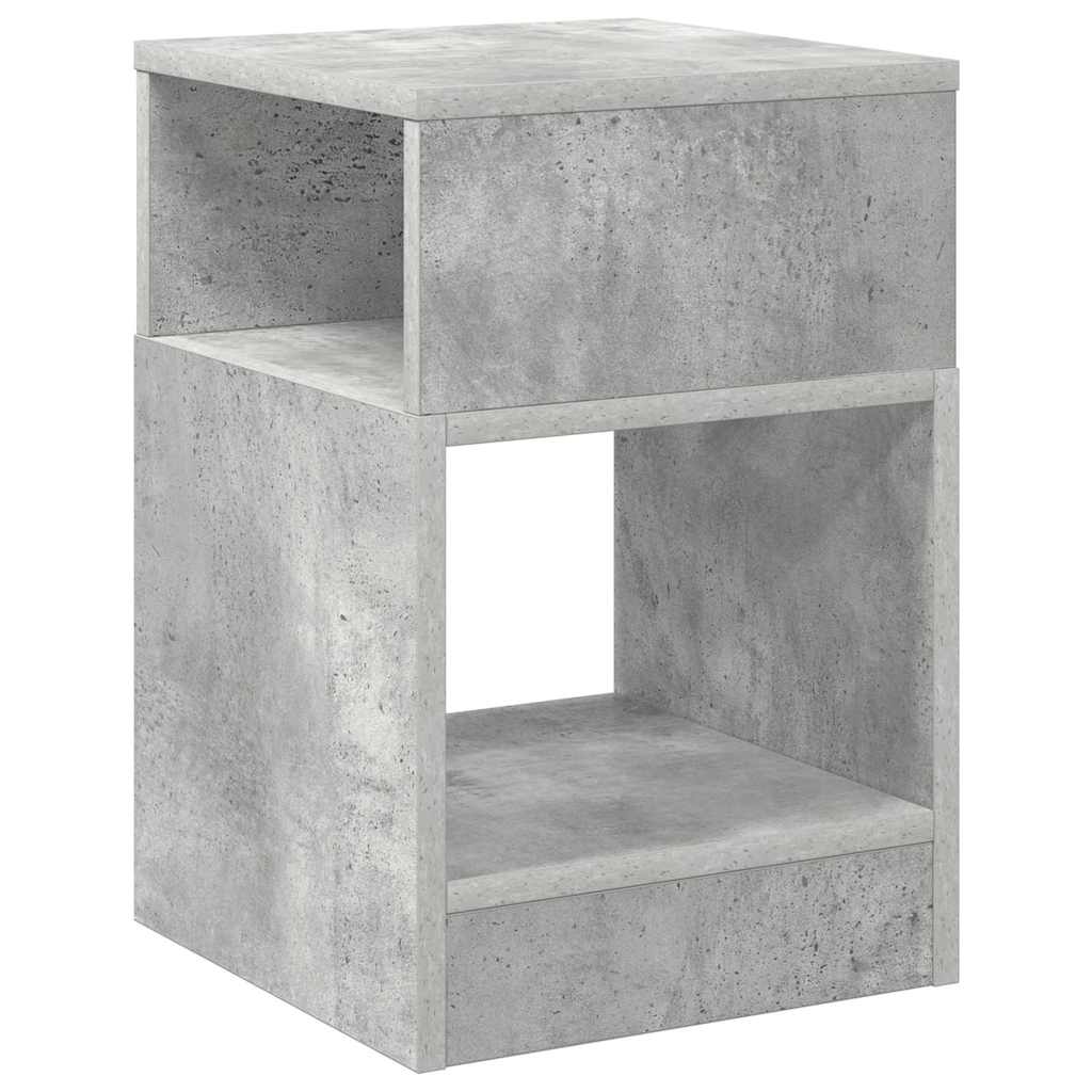 Žurnalinis staliukas Betono pilka 30,5 x 30 x 45 cm