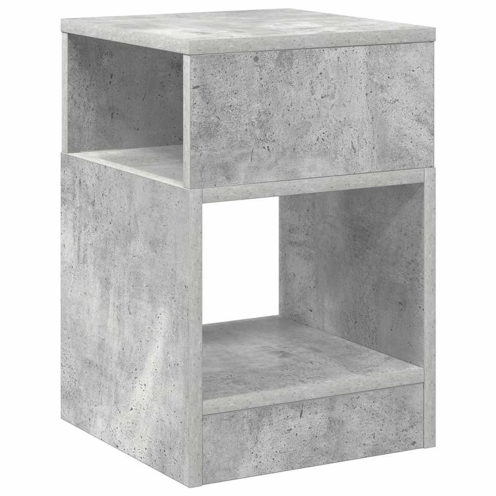 Žurnalinis staliukas Betono pilka 30,5 x 30 x 45 cm