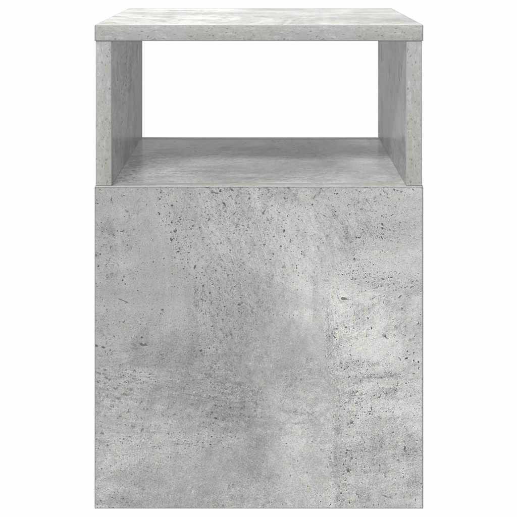 Žurnalinis staliukas Betono pilka 30,5 x 30 x 45 cm