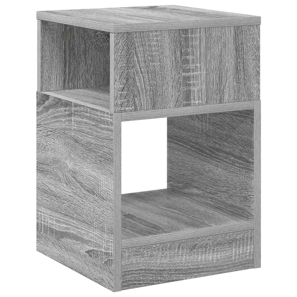 Žurnalinis staliukas Pilkas Sonoma 30,5 x 30 x 45 cm