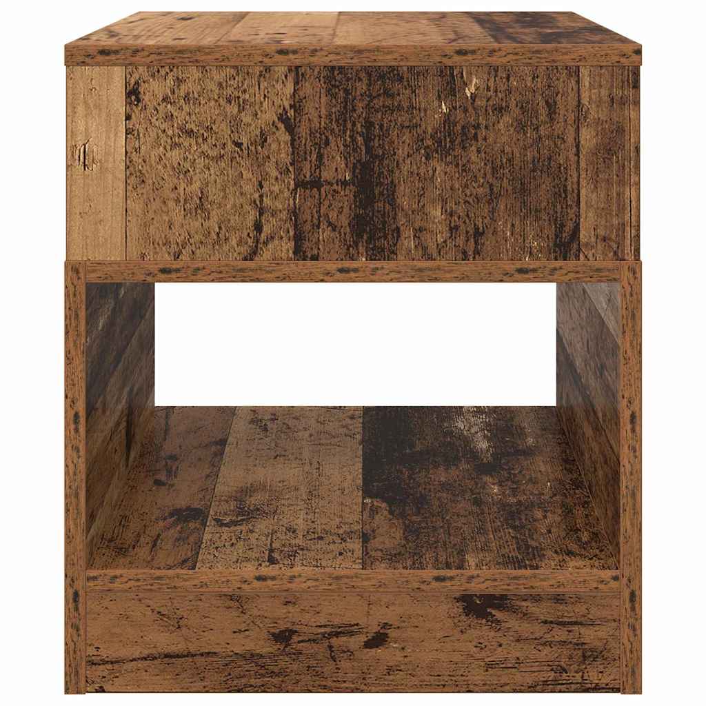 Žurnalinis staliukas 2 pcs Senas medis 40,5 x 40 x 45 cm