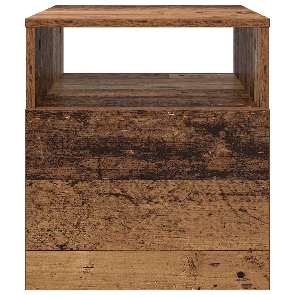 Žurnalinis staliukas 2 pcs Senas medis 40,5 x 40 x 45 cm