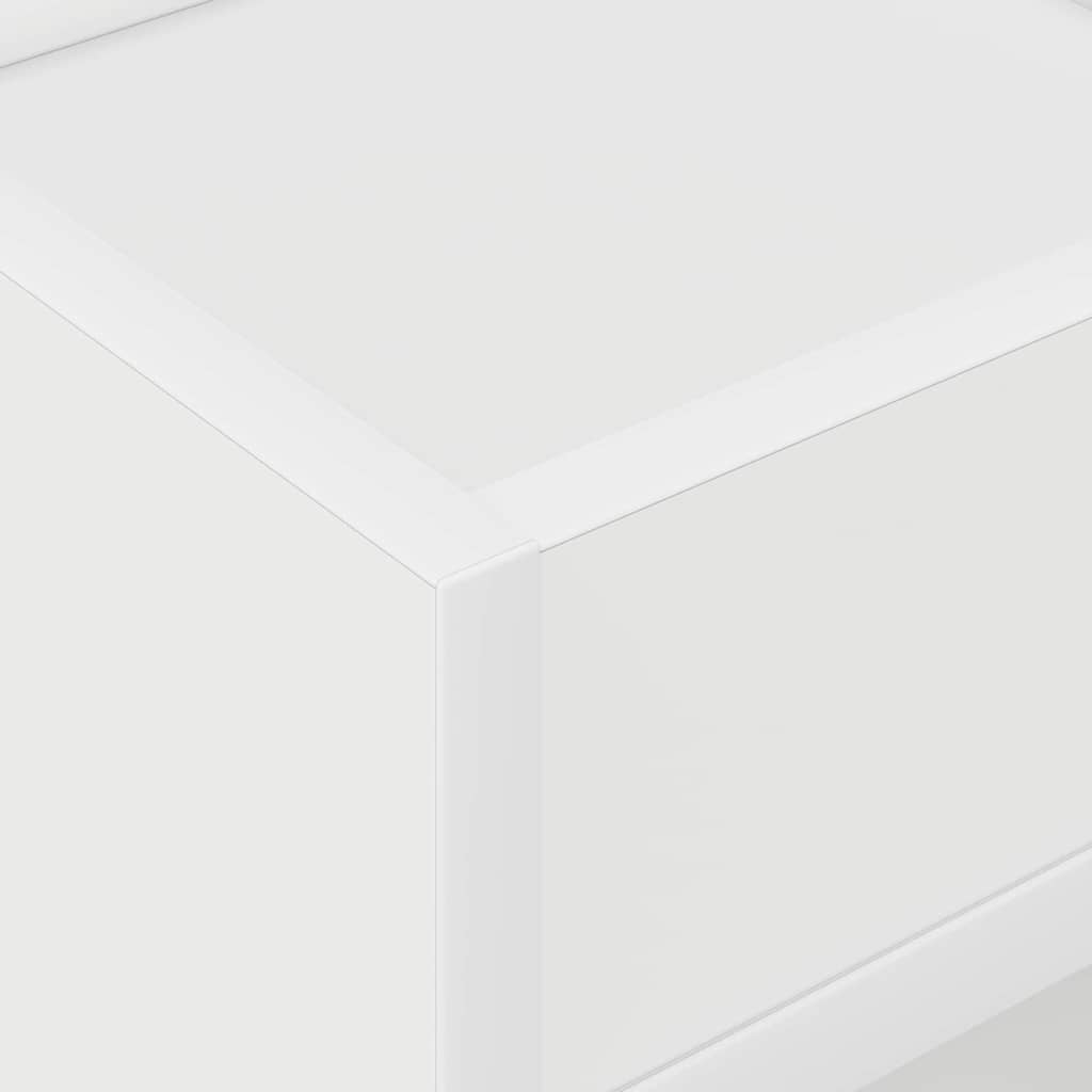 Coffee table White 30 x 30 x 56 cm Engineered wood