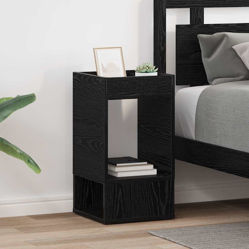 Coffee table 2 pcs Black oak 30 x 30 x 56 cm