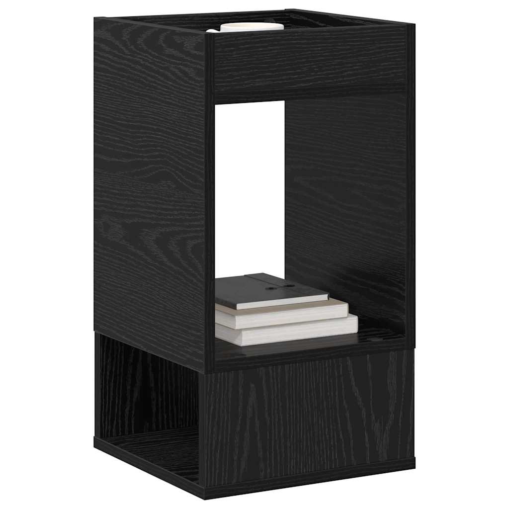Coffee table 2 pcs Black oak 30 x 30 x 56 cm