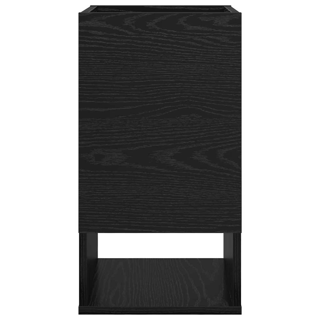 Coffee table 2 pcs Black oak 30 x 30 x 56 cm