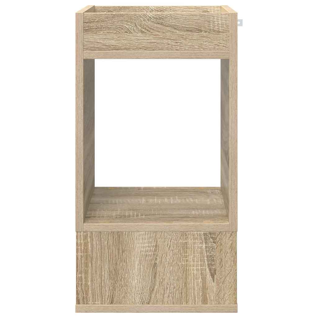 Žurnalinis staliukas 2 pcs Sonoma ąžuolas 30 x 30 x 56 cm