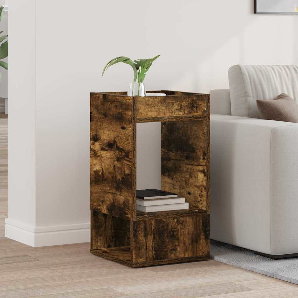 Coffee table Smoked oak 30 x 30 x 56 cm