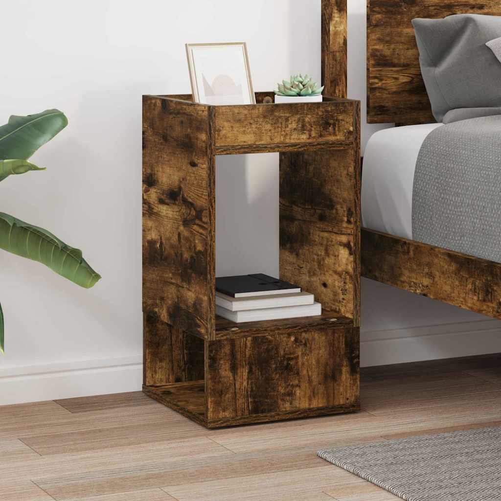 Coffee table Smoked oak 30 x 30 x 56 cm