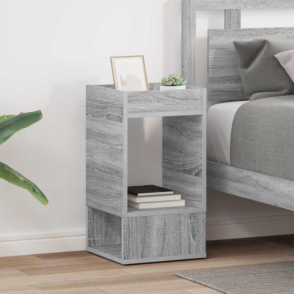 End Table 2 pcs Gray Sonoma 30 x 30 x 56 cm