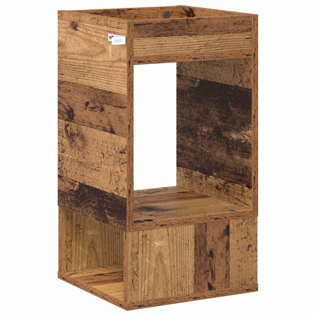 Žurnalinis staliukas 2 pcs Senas medis 30 x 30 x 56 cm