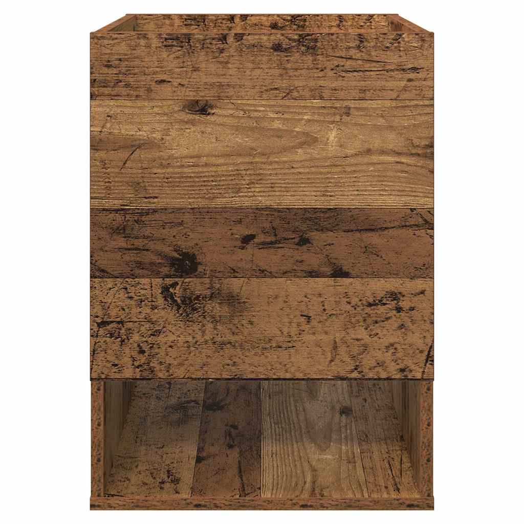 Žurnalinis staliukas 2 pcs Senas medis 40 x 40 x 56 cm