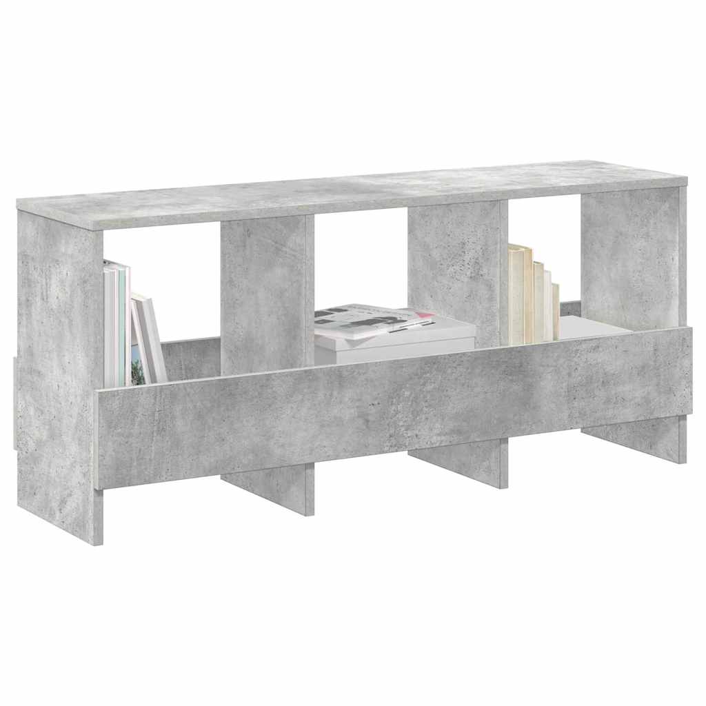 Žurnalų stovas Betono pilka 102 x 30 x 45 cm