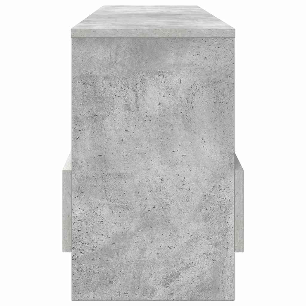 Žurnalų stovas Betono pilka 102 x 30 x 45 cm