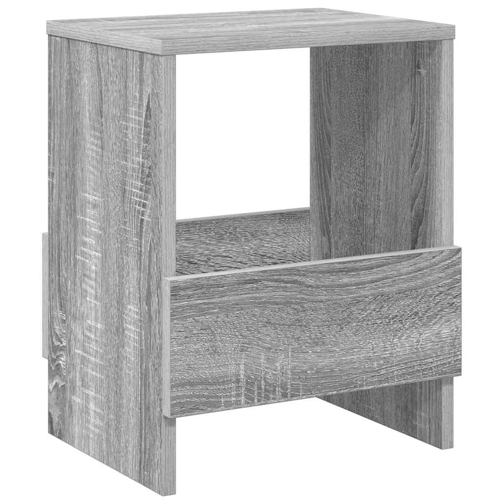 Magazine Rack 2 pcs Grey Sonoma 35 x 30 x 45 cm
