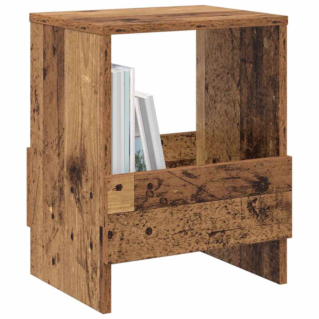 Magazine rack Old wood 35 x 30 x 45 cm