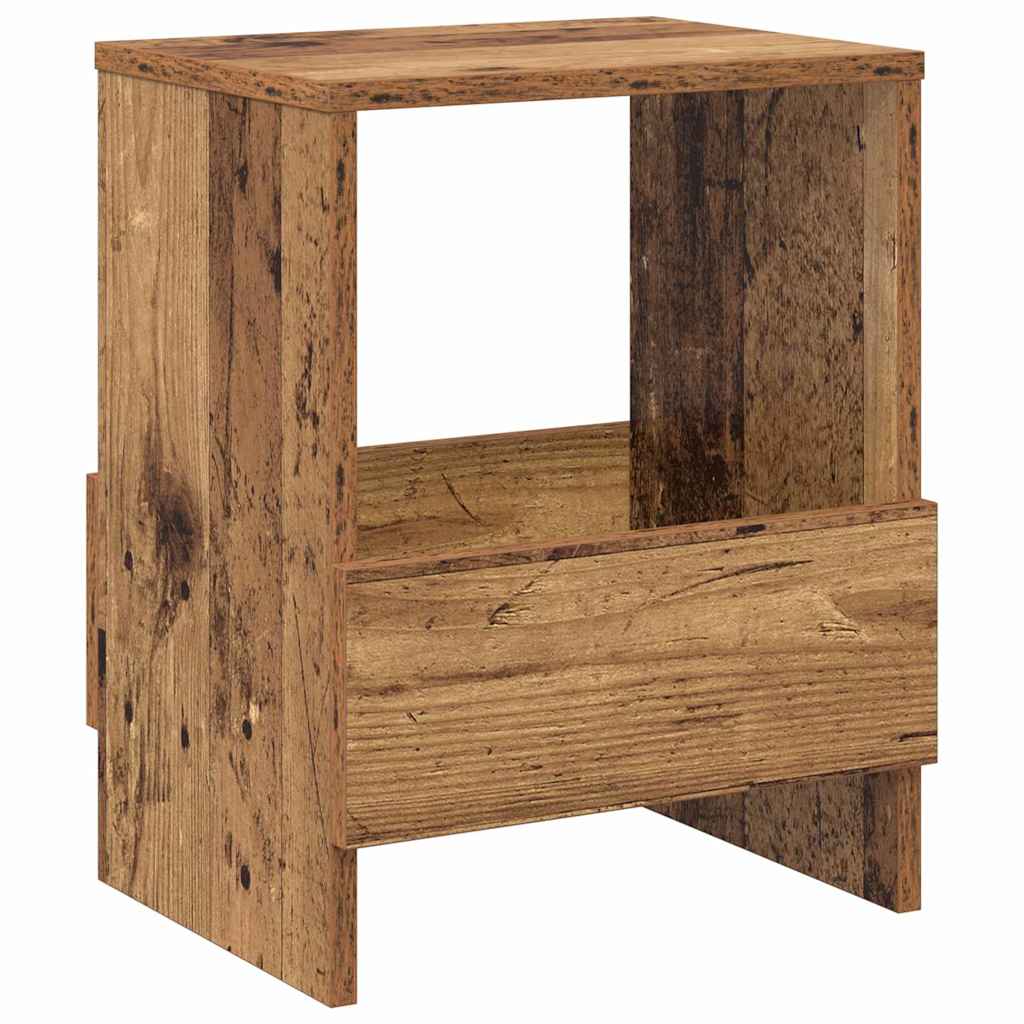 Žurnalų stovas 2 pcs Senas medis 35 x 30 x 45 cm