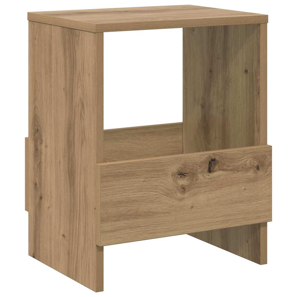 Magazine rack Artisanal oak 35 x 30 x 45 cm