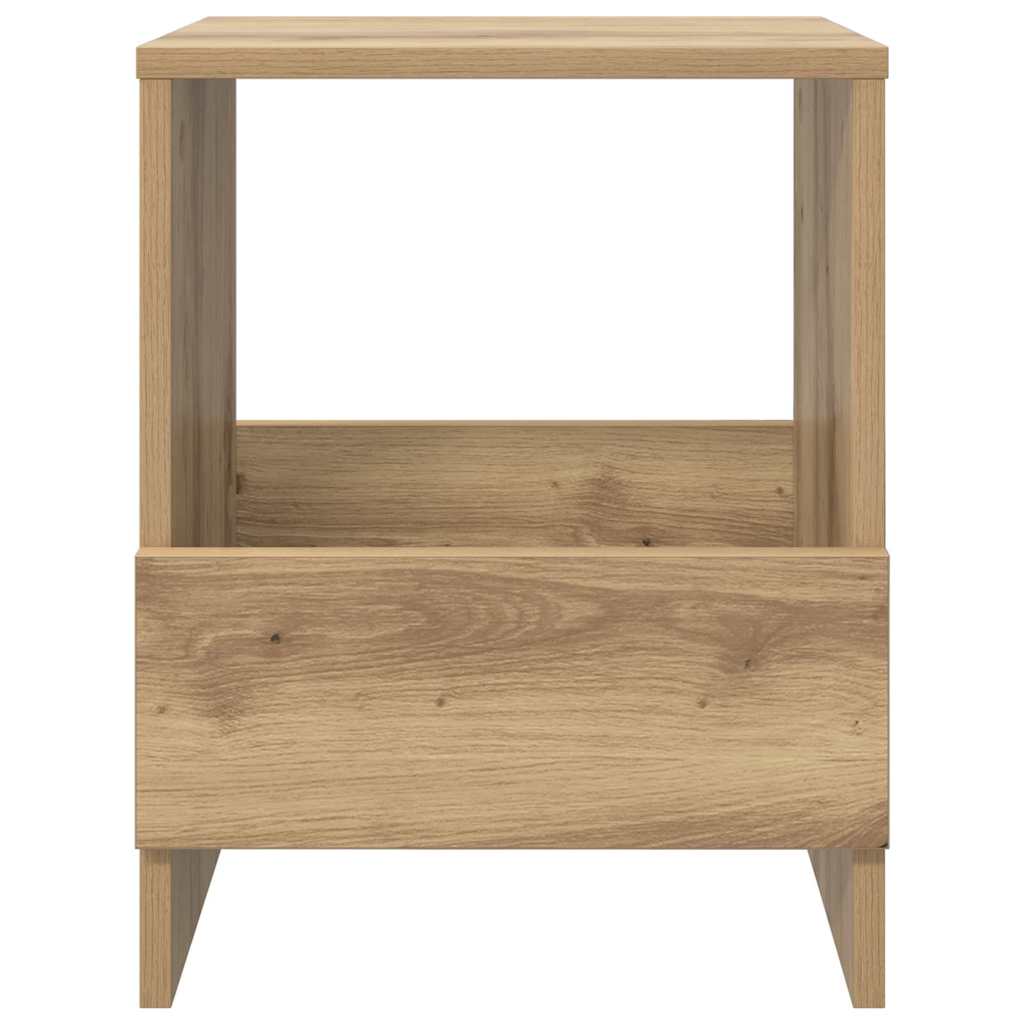 Magazine rack Artisanal oak 35 x 30 x 45 cm