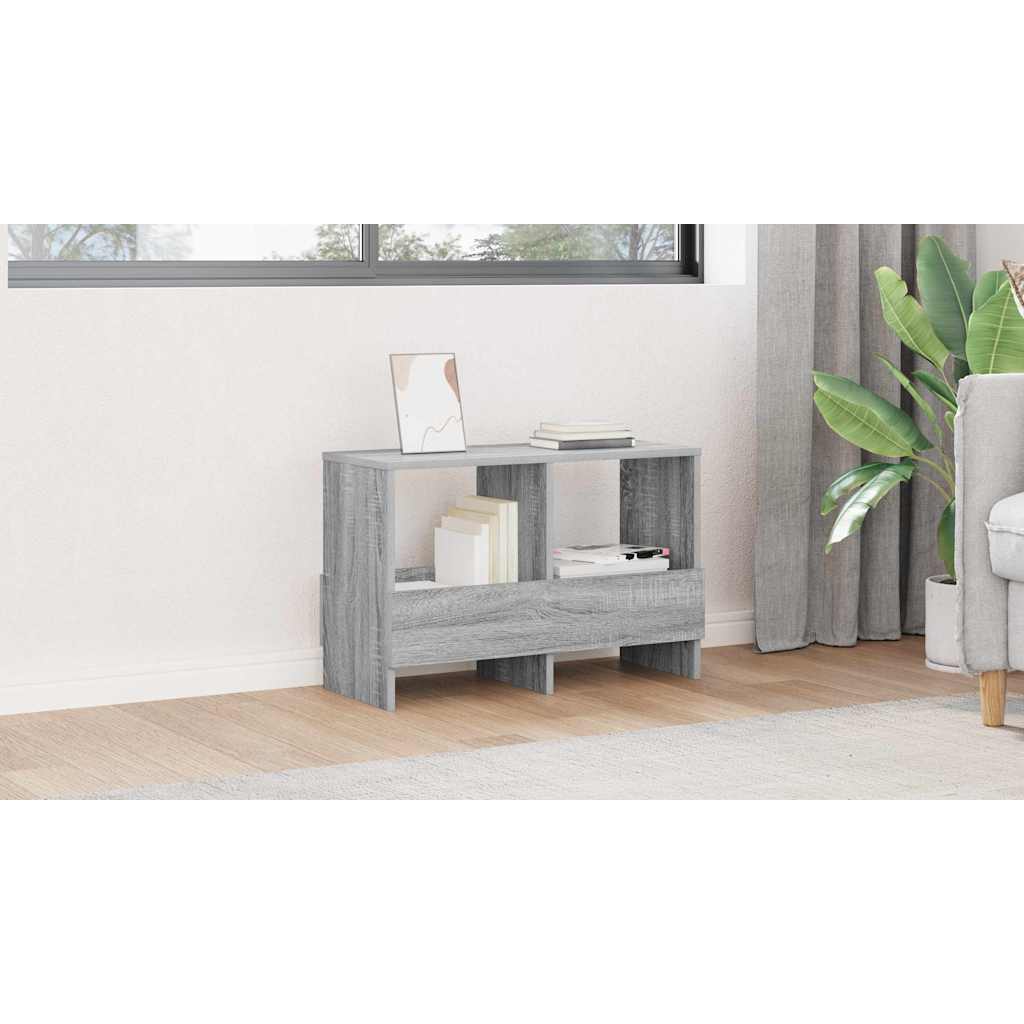 Magazine Rack Grey Sonoma 68.5 x 30 x 45 cm