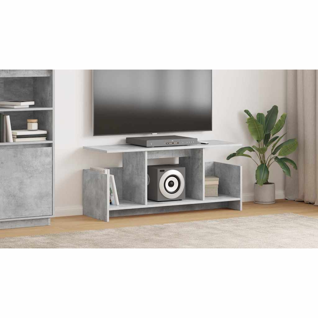 Televizoriaus stovas Betono pilka 102 x 35 x 45 cm