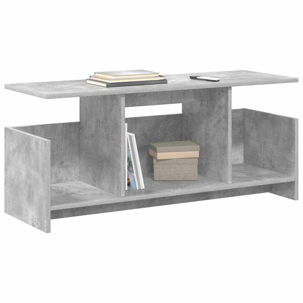 Televizoriaus stovas Betono pilka 102 x 35 x 45 cm